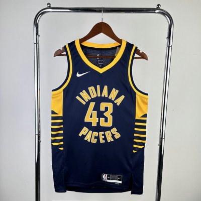 Maillot de Basket #43 Siakam Indiana Pacers Marine